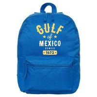 Gulf Of Mexico Since 1672 16 in Basic Backpack