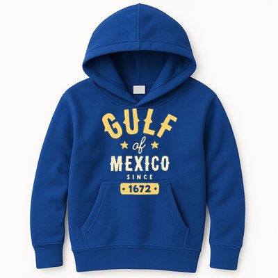 Gulf Of Mexico Since 1672 Kids Hoodie