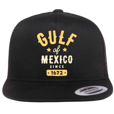 Gulf Of Mexico Since 1672 Flatbill Hat