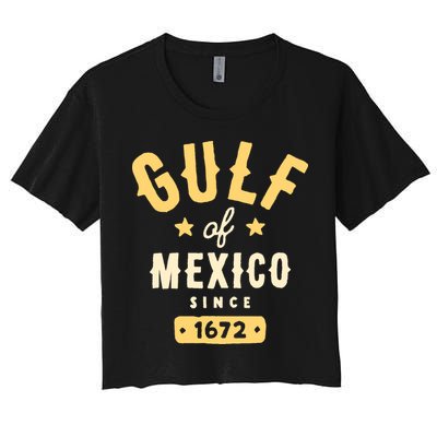 Gulf Of Mexico Since 1672 Crop Top