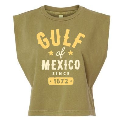 Gulf Of Mexico Since 1672 Garment-Dyed Women's Muscle Tee