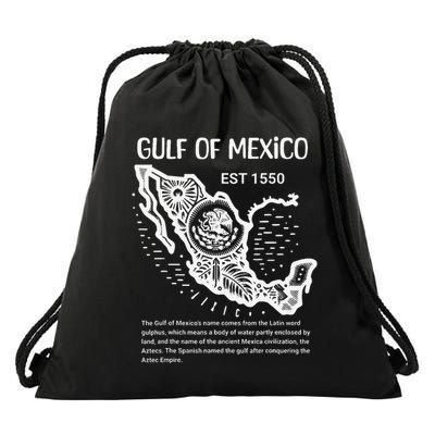 Gulf Of Mexico Beach Palms Summer Vacation Cat Lovers Drawstring Bag