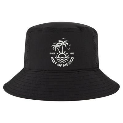 Gulf Of Mexico Forever Since 1672 Vintage Mexican Pride Cool Comfort Performance Bucket Hat