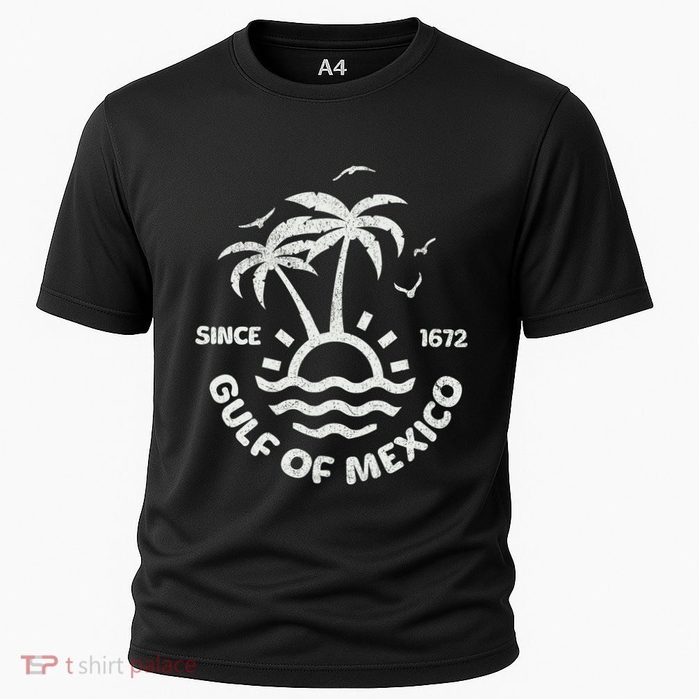 Gulf Of Mexico Forever Since 1672 Vintage Mexican Pride Performance Shirt