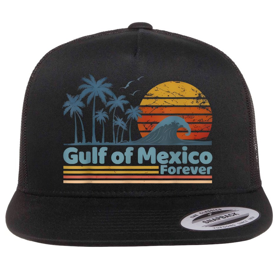 Gulf Of Mexico Forever Flat Bill Trucker Hat
