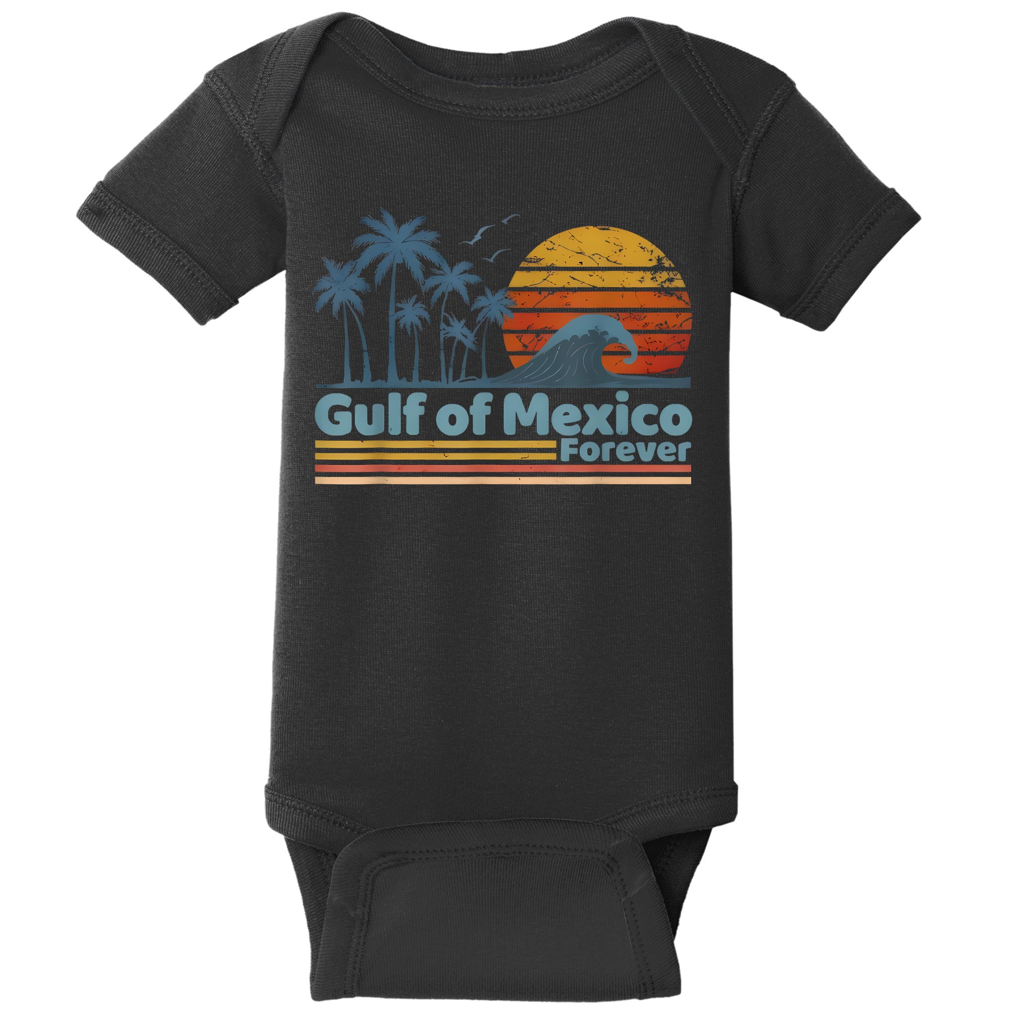 Gulf Of Mexico Forever Baby Bodysuit
