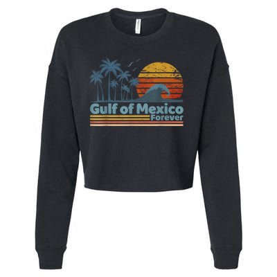 Gulf Of Mexico Forever Cropped Pullover Crew