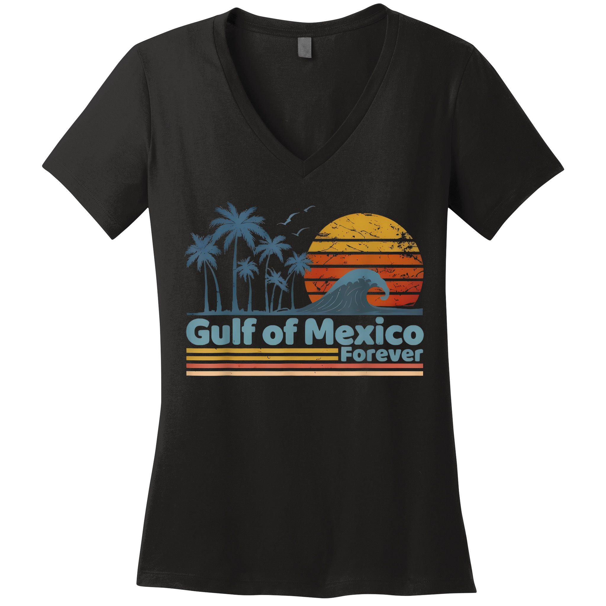 Gulf Of Mexico Forever Women's V-Neck T-Shirt