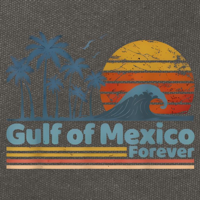 Gulf Of Mexico Forever Cotton Canvas Backpack