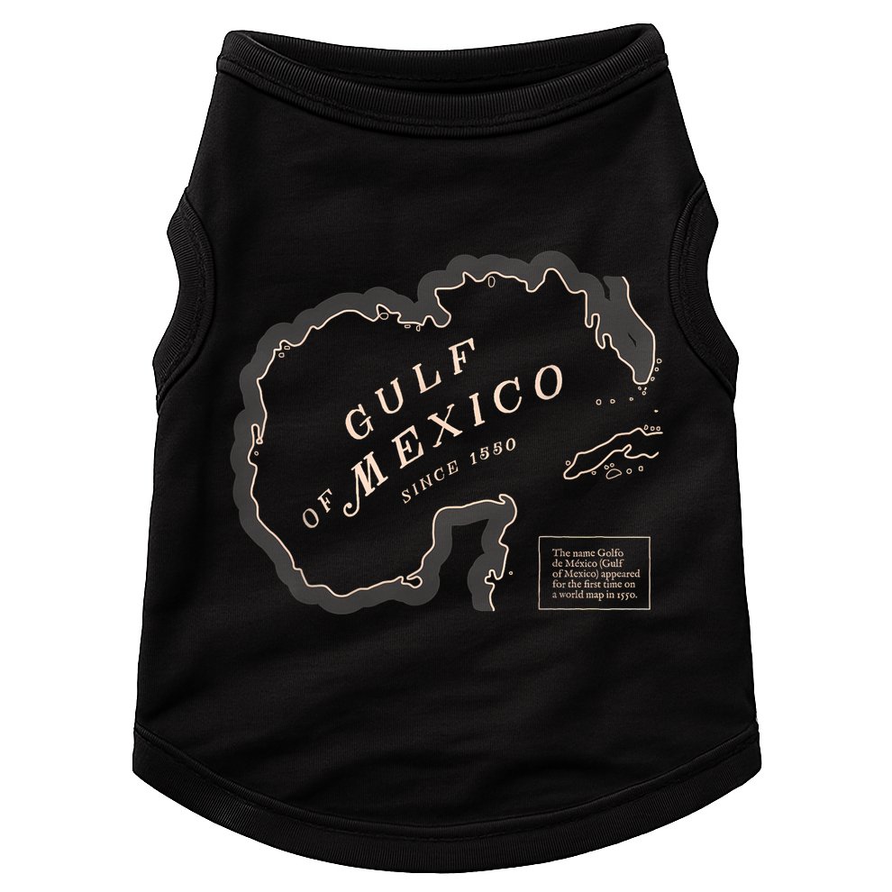 Gulf Of Mexico Map Doggie Tank
