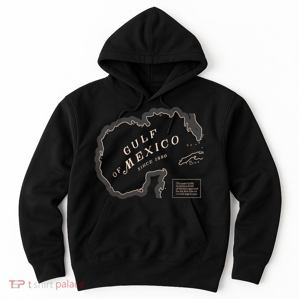 Gulf Of Mexico Map Hoodie