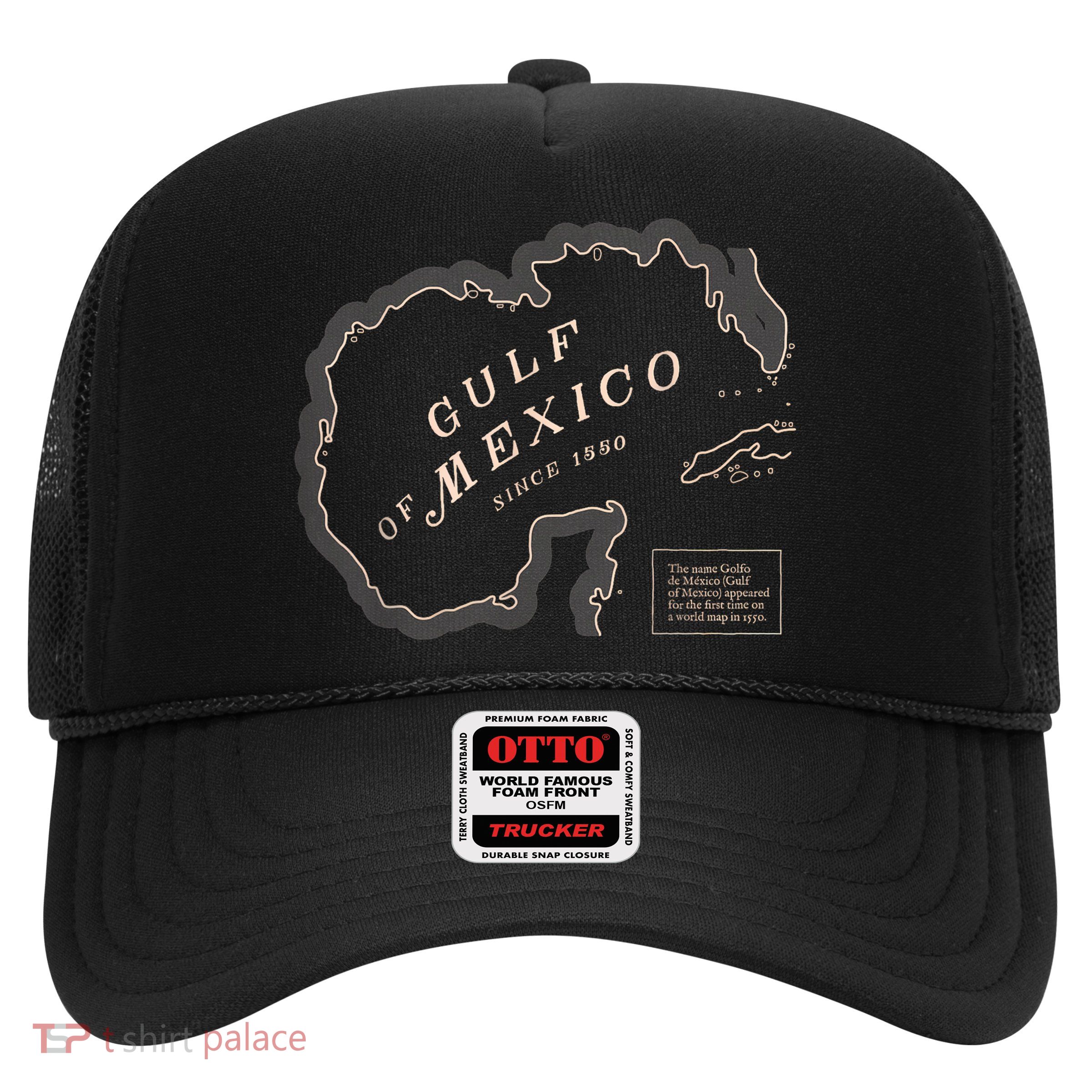 Gulf Of Mexico Map Trucker Hat