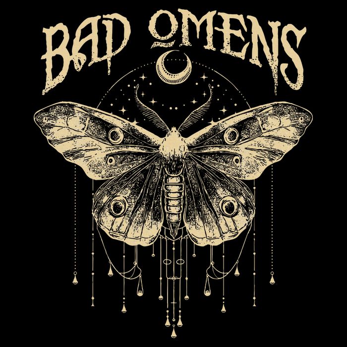 Graphic Omens Music 80s 90s Bad Classic Moths And Moons Impact Tech Backpack