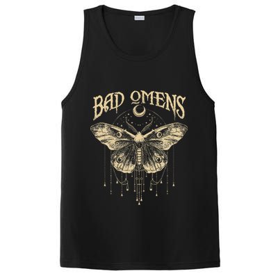 Graphic Omens Music 80s 90s Bad Classic Moths And Moons PosiCharge Competitor Tank