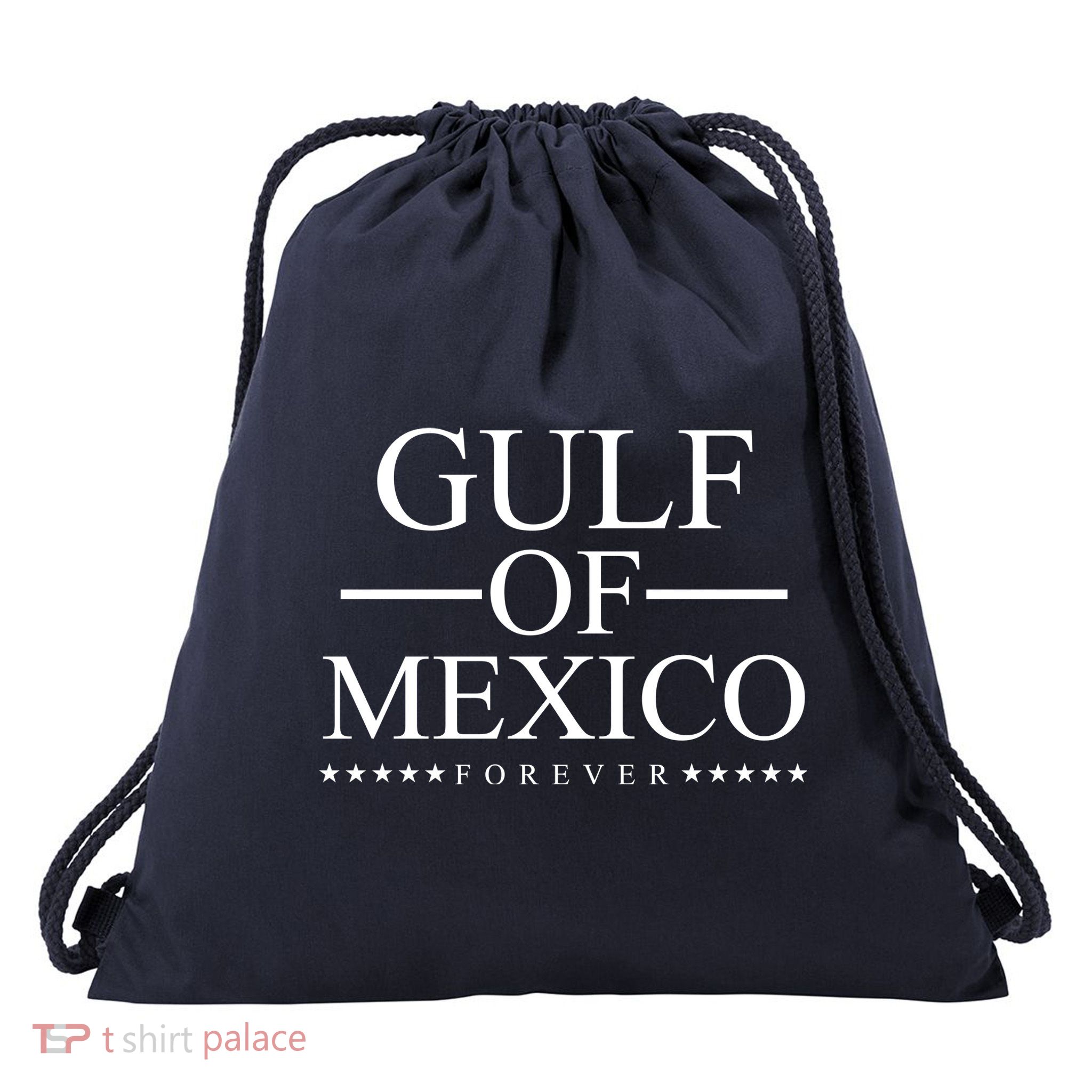 Gulf Of Mexico Forever Drawstring Bag