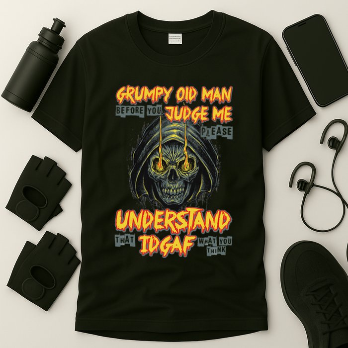 Grumpy Old Man Before You Judge Me T-Shirt