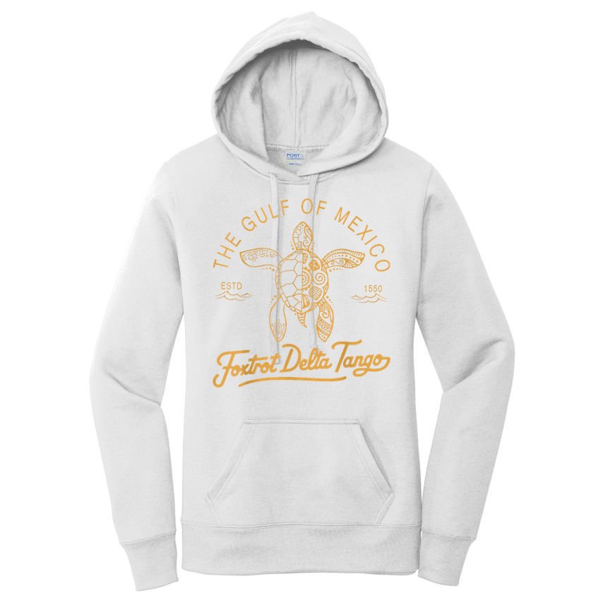 Gulf Of Mexico  Deltas Tangos Gulf Of Mexico Women's Pullover Hoodie