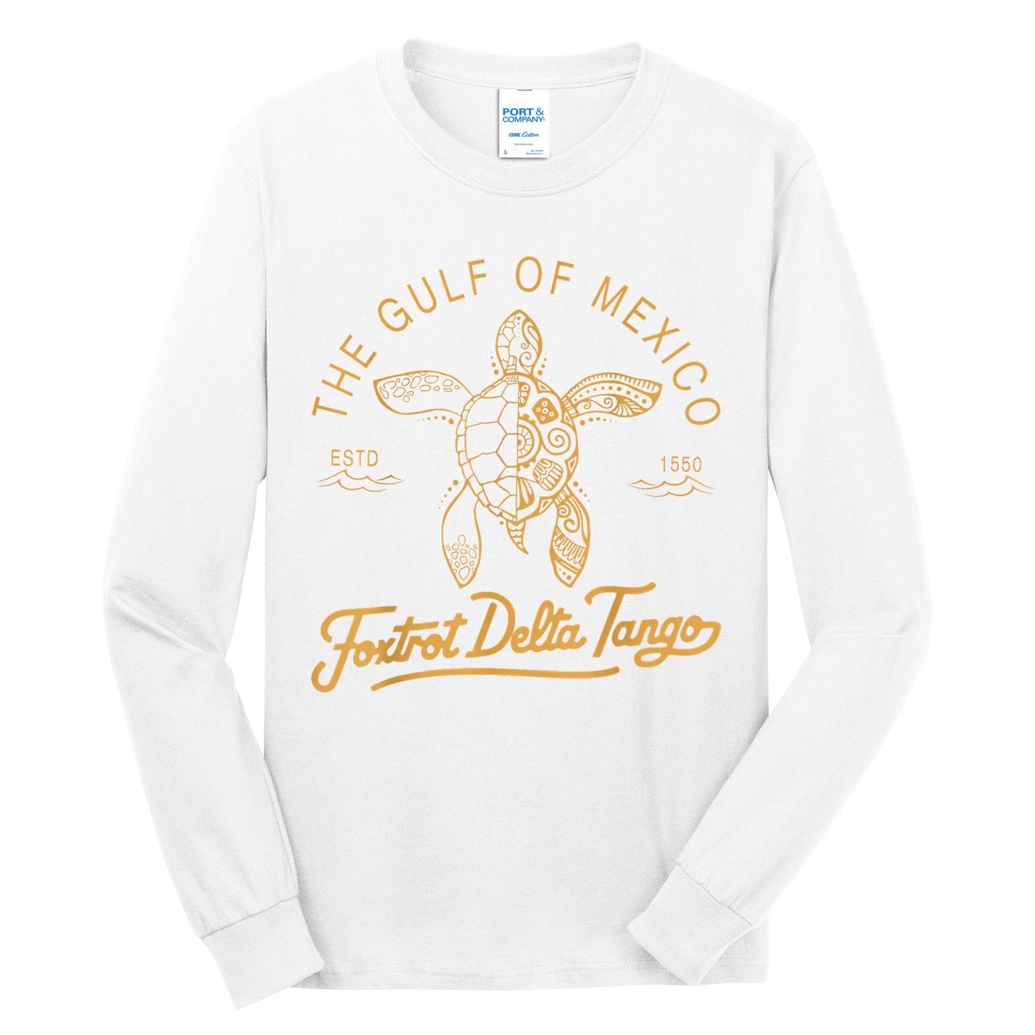 Gulf Of Mexico  Deltas Tangos Gulf Of Mexico Tall Long Sleeve T-Shirt
