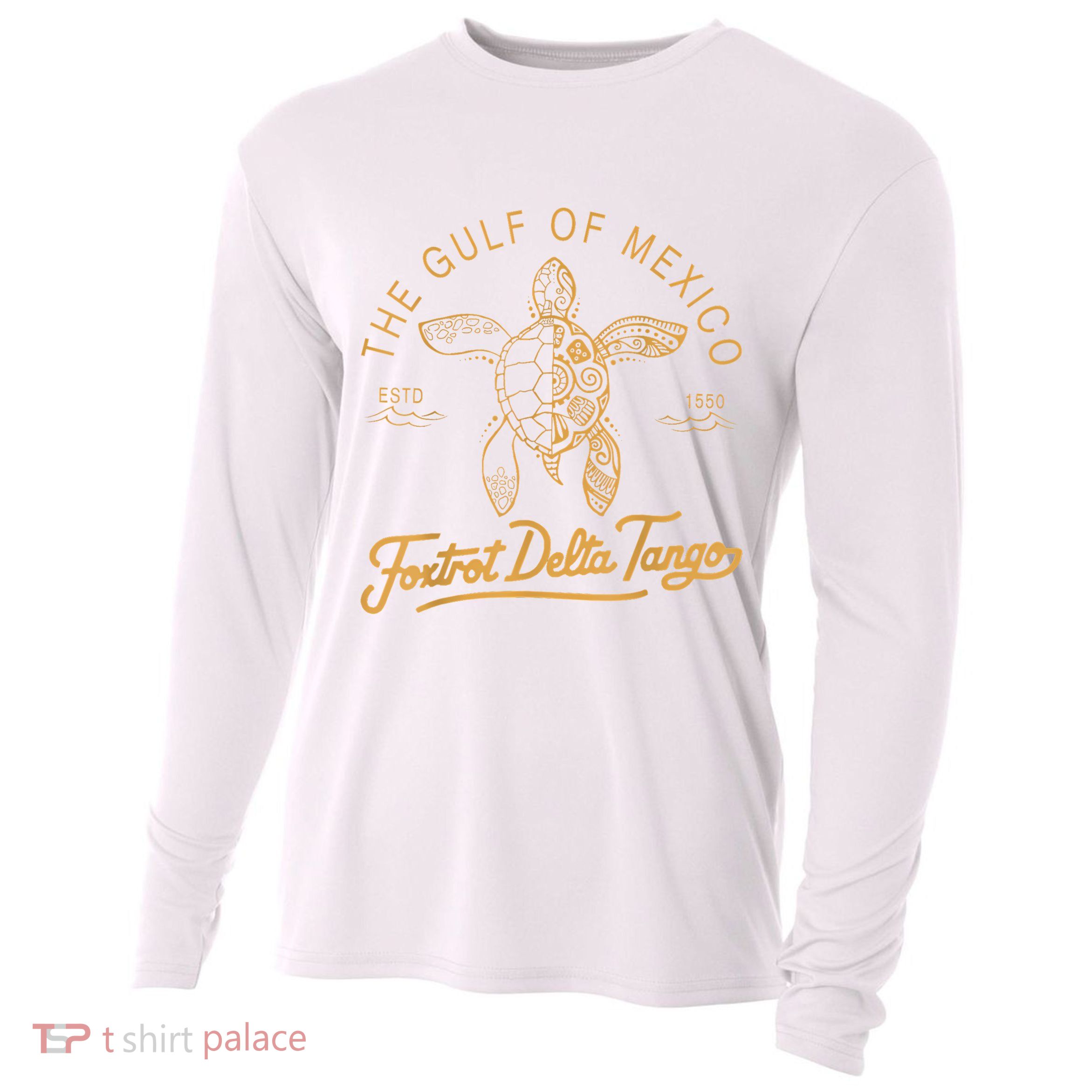 Gulf Of Mexico  Deltas Tangos Gulf Of Mexico Cooling Performance Long Sleeve Crew