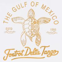 Gulf Of Mexico  Deltas Tangos Gulf Of Mexico Poster
