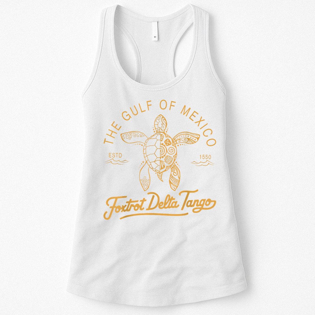 Gulf Of Mexico  Deltas Tangos Gulf Of Mexico Womens Tank Top