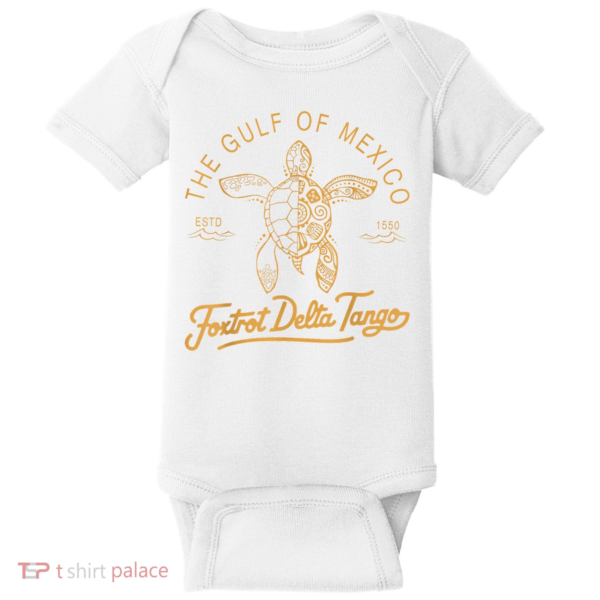 Gulf Of Mexico  Deltas Tangos Gulf Of Mexico Baby Bodysuit