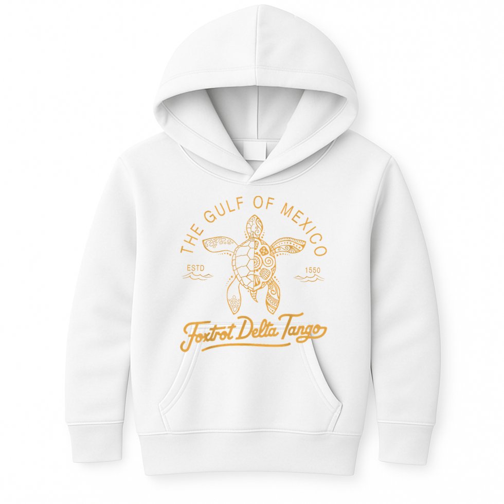 Gulf Of Mexico  Deltas Tangos Gulf Of Mexico Kids Hoodie