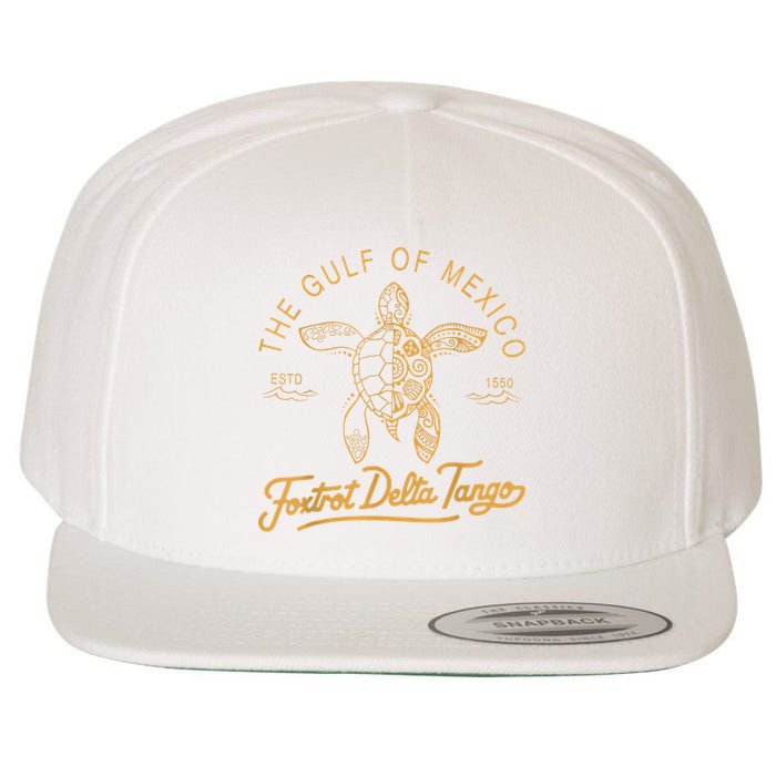 Gulf Of Mexico  Deltas Tangos Gulf Of Mexico Wool Snapback Cap