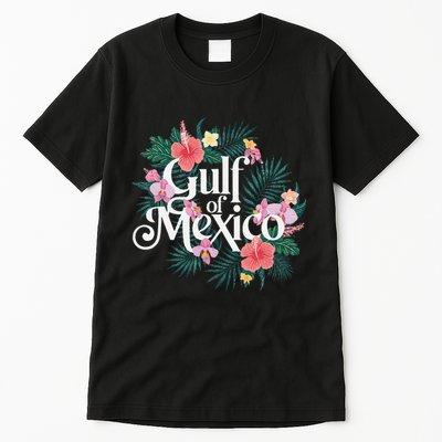 Gulf Of Mexico Gift Flag Beach Golfo De Mexico .Png Tall T-Shirt