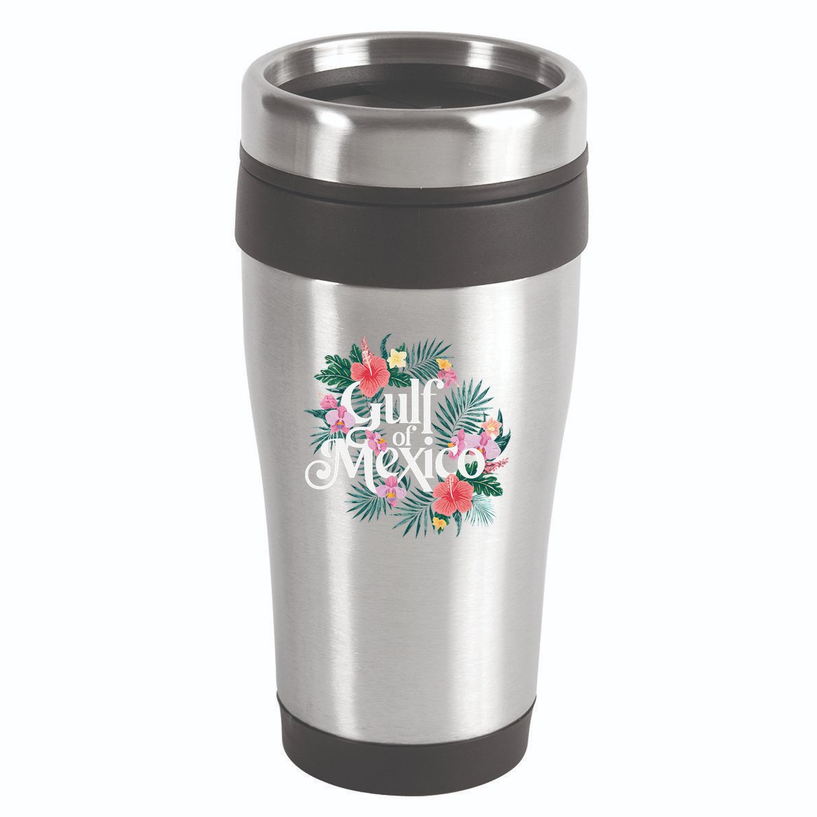 Gulf Of Mexico Gift Flag Beach Golfo De Mexico .Png 16oz Travel Tumbler