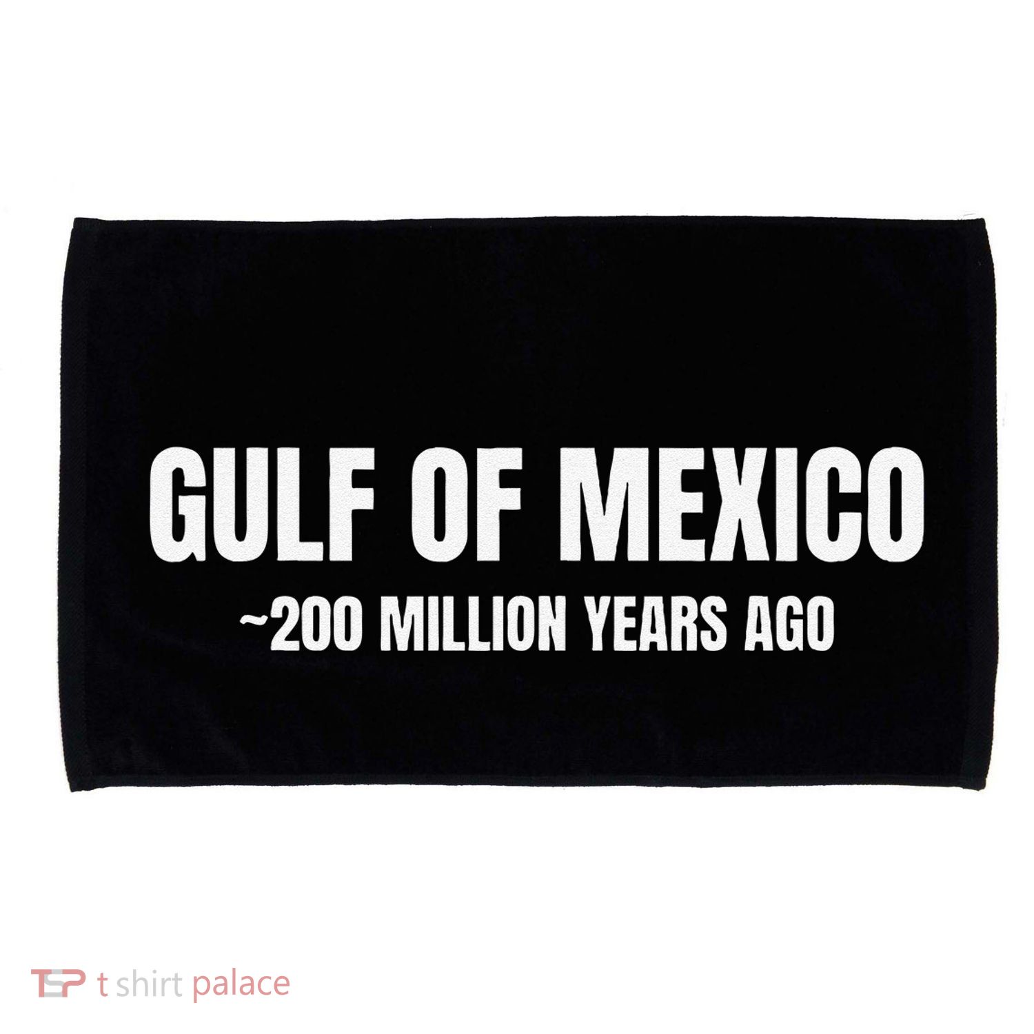 Gulf Of Mexico Vintage 200 Million Years Ago Microfiber Hand Towel