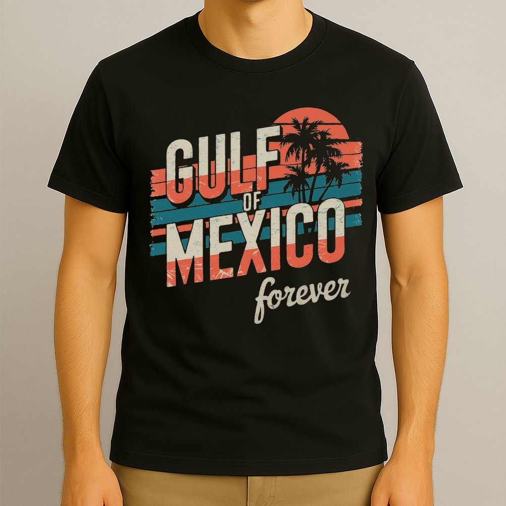 Gulf Of Mexico Forever Retro Vintage Gulf Of Mexico T-Shirt