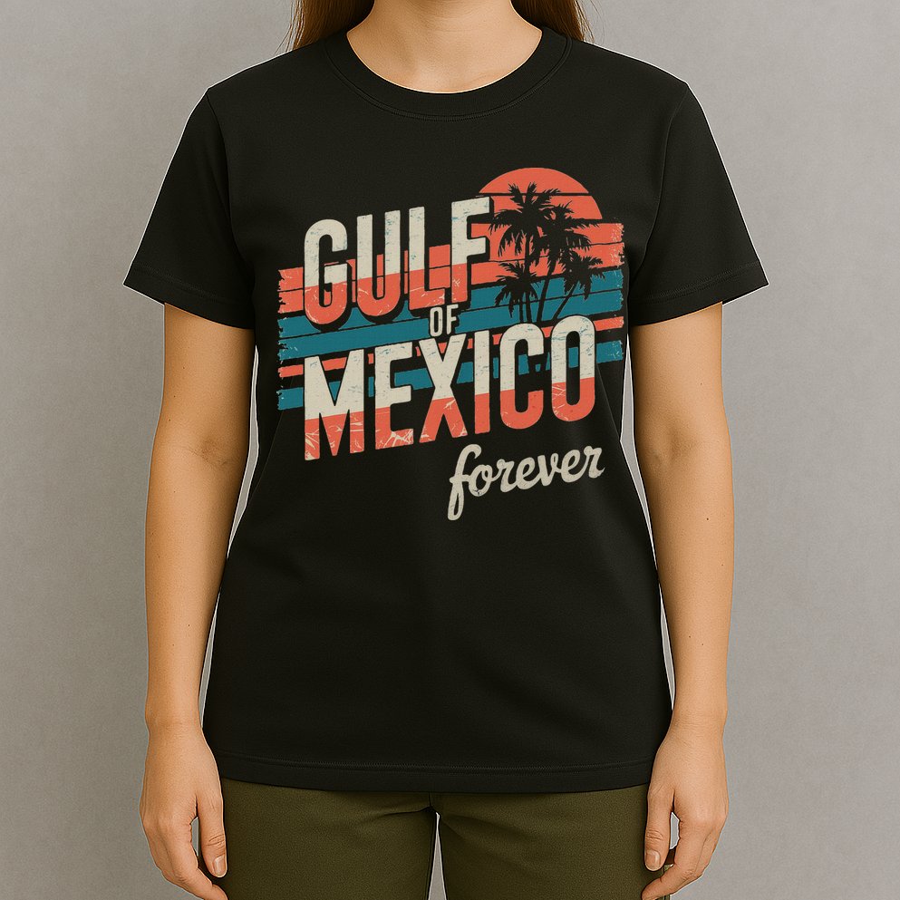 Gulf Of Mexico Forever Retro Vintage Gulf Of Mexico T-Shirt