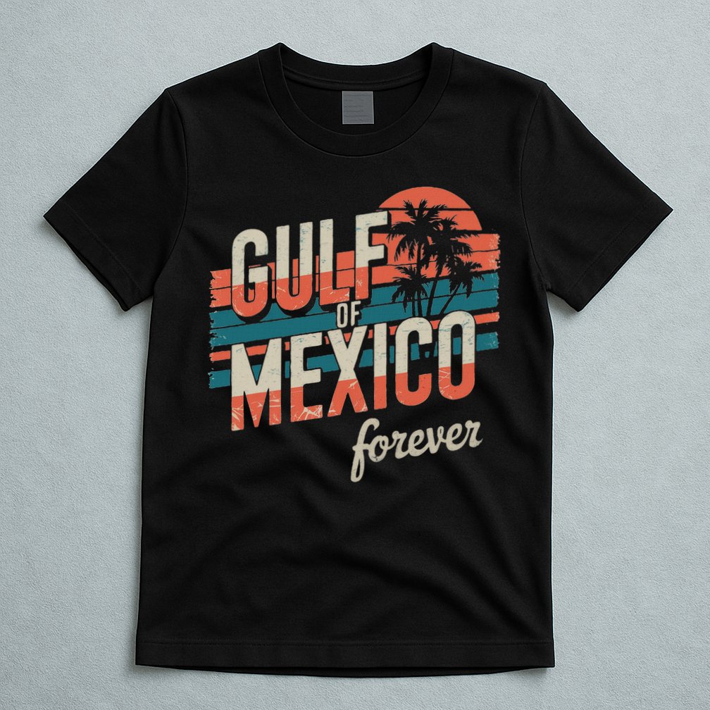 Gulf Of Mexico Forever Retro Vintage Gulf Of Mexico T-Shirt