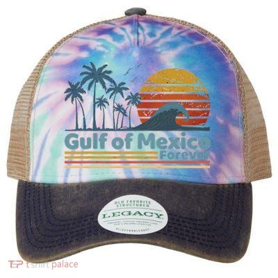 Gulf Of Mexico Forever Legacy Tie Dye Trucker Hat