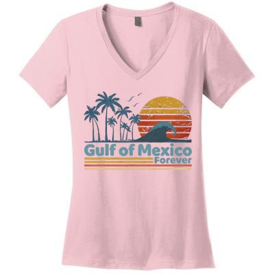 Gulf Of Mexico Forever Women's V-Neck T-Shirt