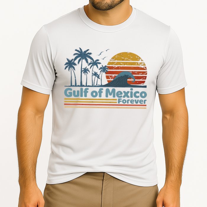 Gulf Of Mexico Forever Cooling Performance Crew T-Shirt
