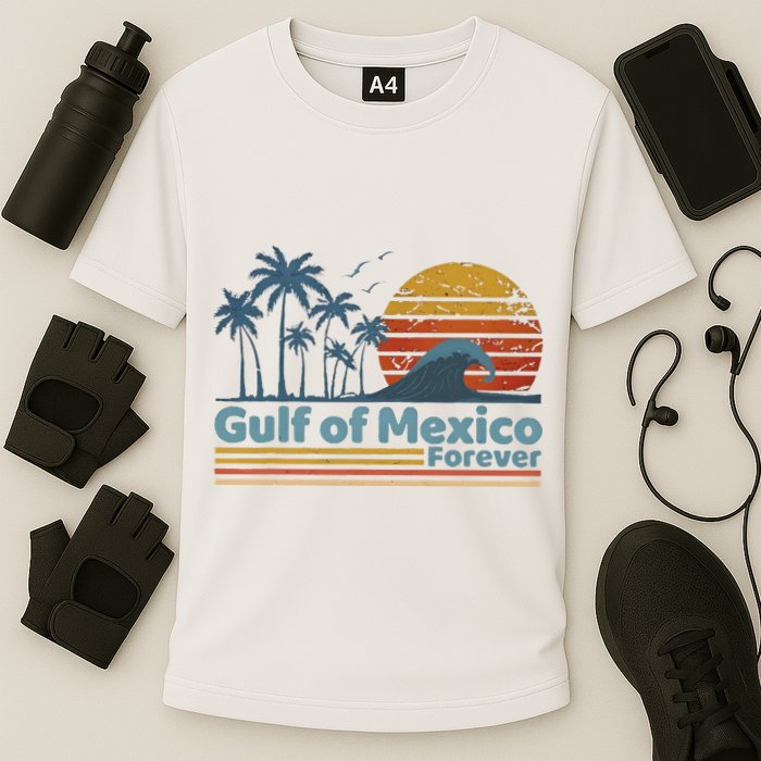 Gulf Of Mexico Forever Cooling Performance Crew T-Shirt