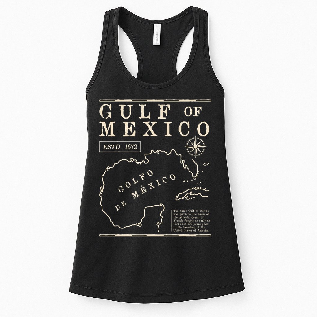 Gulf of Mexico Forever Retro Vintage Beach Women Womens Tank Top