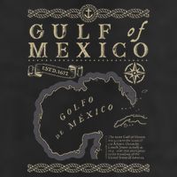 Gulf Of Mexico Est 1550 Retro Vintage Beach Hat