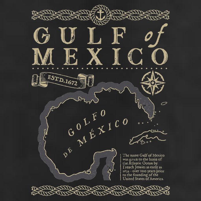 Gulf Of Mexico Est 1550 Retro Vintage Beach Hat