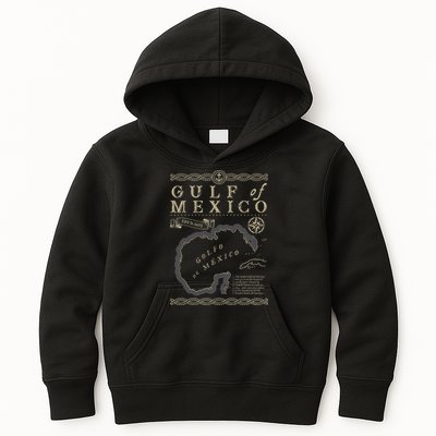 Gulf Of Mexico Est 1550 Retro Vintage Beach Kids Hoodie