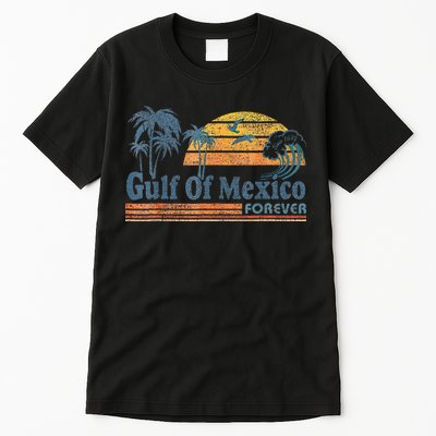 Gulf Of Mexico Forever Since 1672 Retro Vintage Beach Gulf Tall T-Shirt