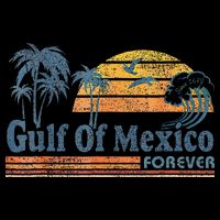 Gulf Of Mexico Forever Since 1672 Retro Vintage Beach Gulf Tall T-Shirt