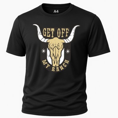 Get Off My Ranch Bull Performance Shirt