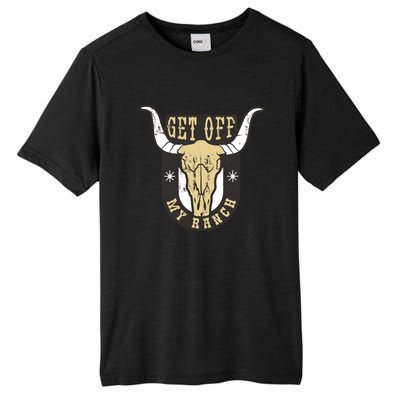 Get Off My Ranch Bull Tall Fusion ChromaSoft Performance T-Shirt