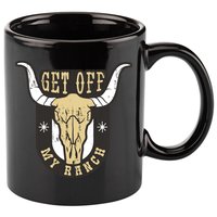 Get Off My Ranch Bull 11oz C Handle Ceramic Mug