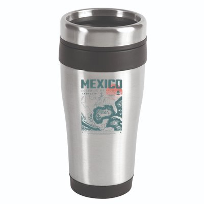 Gulf Of Mexico Vintage Map Nautical Ocean Adventure 16oz Travel Tumbler