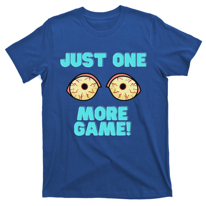 Gamer One More Game Funny Video Games T-Shirt