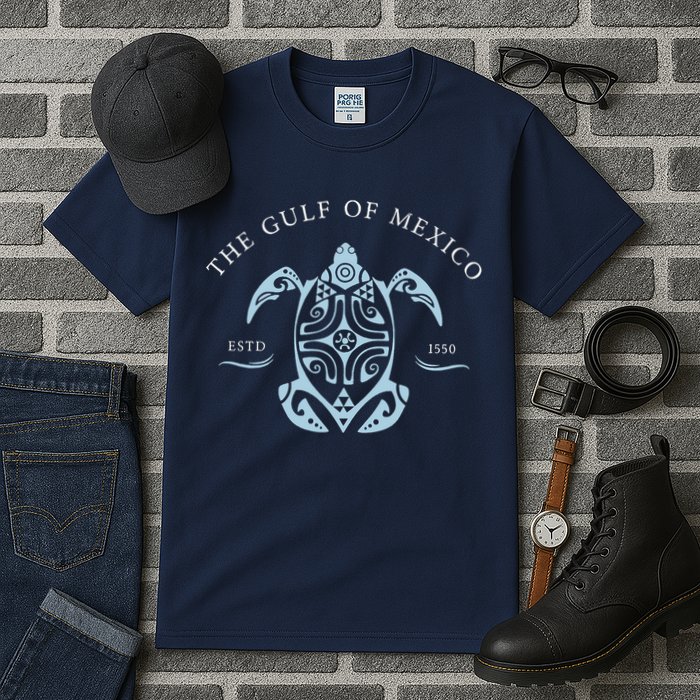 Gulf of Mexico Turtle Anti Trump Tall T-Shirt